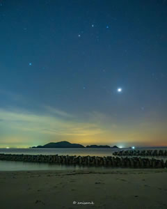 孤留島と星座たち